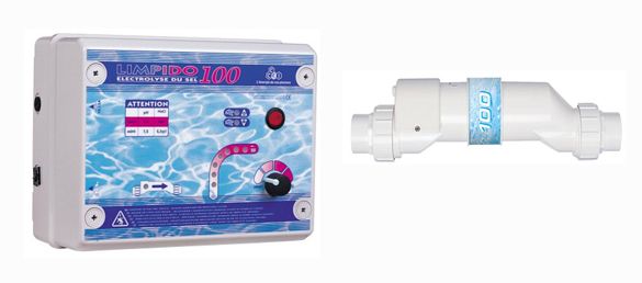 clorador salino limpido 100