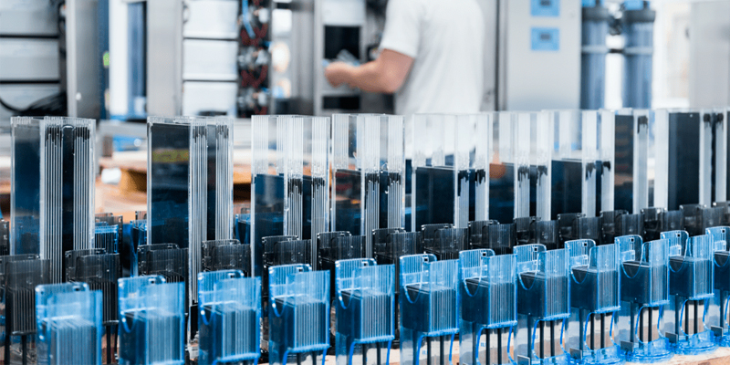 imagen de los diferentes electrodos de los cloradores salinos innowater